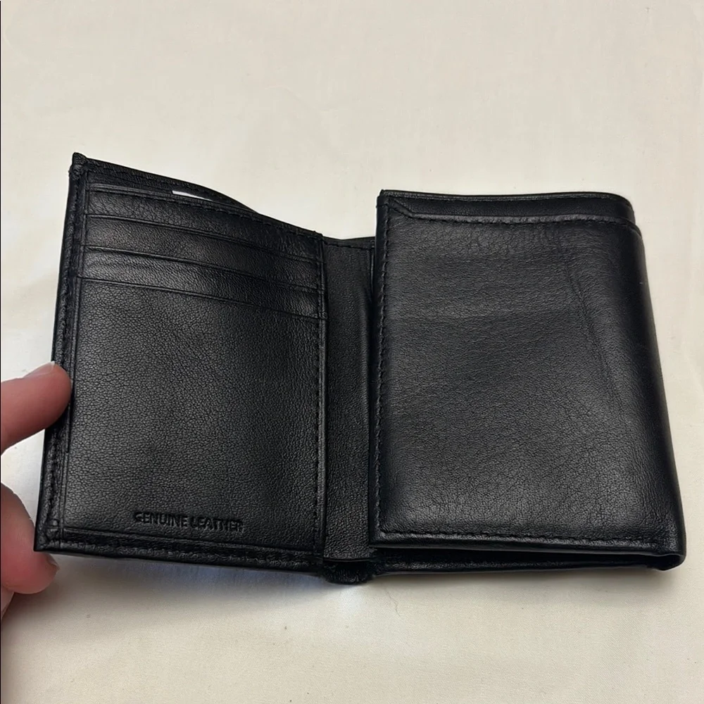 Black Leather dockers Wallet